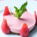 Yogourtcake à la fraise!