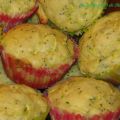 Muffins aux courgettes et aux  citron