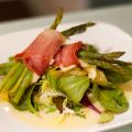 Asperges au prosciutto et au p'tit bonheur,[...]