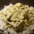 Poulet et haricots verts sauce curry crème de[...]