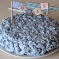 gâteau bleu Pina Colada