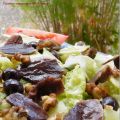 Salade aux gésiers de canards confits