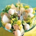 Salade poire-roquefort