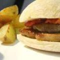Hamburger de foie gras aux pleurotes et tomates[...]