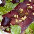 Salade des grisons, vinaigrette à la mélasse de[...]