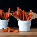 Frites de carottes Dukan et Thermomix