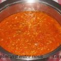 Sauce tomate à la viande (ma sauce maison)
