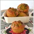 Muffins pruneaux/pistaches/orange