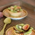 Tartelettes express figue kiwi