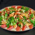 Salade marine au saumon, Recette Ptitchef