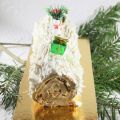 Bûche de Noël salée en trompe l’œil foie gras,[...]