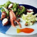 Salade de homard aux noisettes, Recette Ptitchef