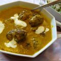 Kofte de boeuf au curry avec riz aux haricots[...]