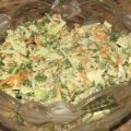 Salade de chou croquante au chou Kale