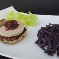 Hamburger de champignon au foie gras et pain[...]