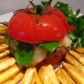 Burger sain à la tomate, Recette Ptitchef