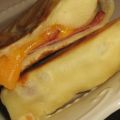 Cheese naan ( jambon-cheddar), Recette Ptitchef