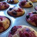 Muffins santé aux 4 fruits