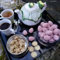 Oeufs de Pâques aux biscuits roses de Reims