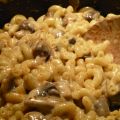 Macaroni au fromage et champignon one pot