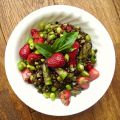 Salade de lentille du Puy, asperge, rhubarbe &[...]