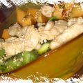 Salade de poulet aux kiwis et melon, Recette[...]