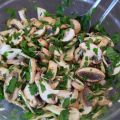 Salade de champignons
