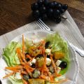 Salade de potimarron grillé, carotte, raisin[...]