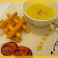 Assiette monochrome : le jaune avec la Soupe de[...]