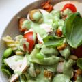 Salade de légumes - sauce pesto [vegan]