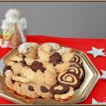 Les petits biscuits de Noël (sablés, chocolat,[...]