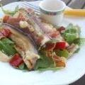 Salade à l’aubergine grillée, vinaigrette[...]