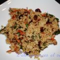 Salade de quinoa et amandes