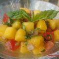Salade de tomates et mangues fraîches, Recette[...]