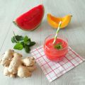 Gaspacho melon, pastèque et gingembre (Gazpacho[...]