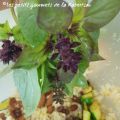 Taboulé de chou-fleur au basilic
