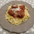 Spaghetti aux boulettes de boeuf / Spaghettis[...]