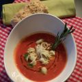 Soupe aux tomates à l'italienne