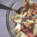 Salade froide style bruschetta