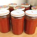 Conserve de sauce tomate à la bolognaise