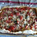 Pizza grillée au fromage Mozzarella di Bufala,[...]