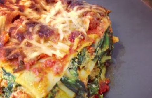 Recette: Lasagne au saumon fumé, épinards et mascarpone