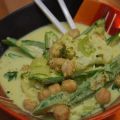 Cari de pois chiches et de légumes à la thaïe