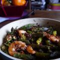 salade de quinoa rouge, crevettes, asperges[...]