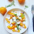 Happy Summer : abricots et féta en salade