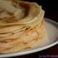 Crêpes à la vanille de madagascar