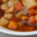 Simplissime soupe aux légumes racine