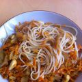 Nouilles de riz sautées au carottes, sésame et[...]