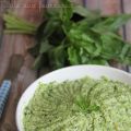 Pesto de brocoli & feta à tartiner