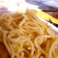 Spaghetti à la créme de paprika